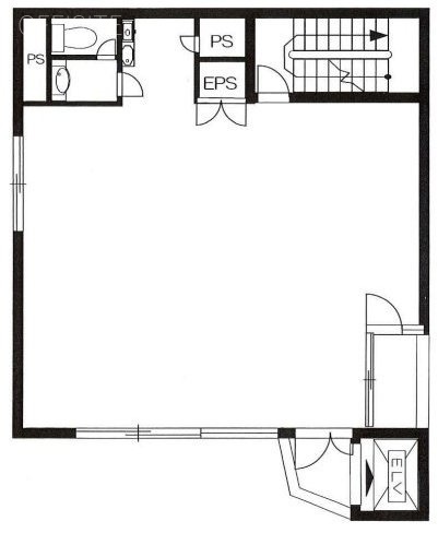 カプリ北青山ビル7F 間取り図