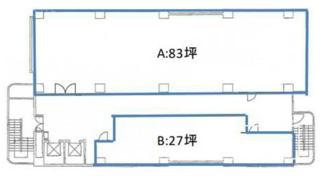 松戸ステーションビルB 間取り図