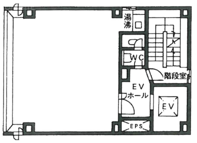 冨士中央ビル別館3F 間取り図