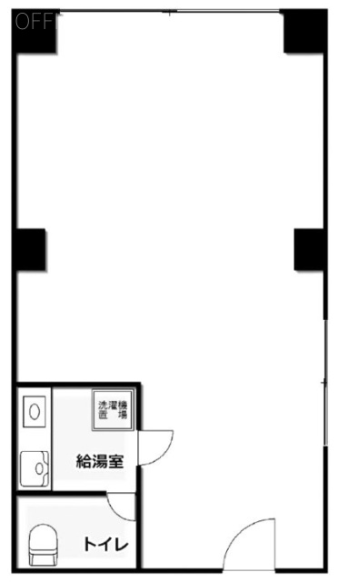 赤坂ヴィラージュビル201 間取り図