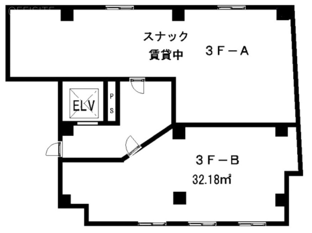 ビッグウエスト平井B 間取り図