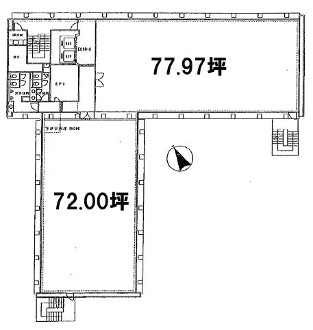 菱化代々木ビル3F 間取り図