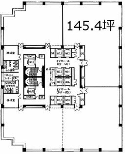 アルカセントラルB 間取り図