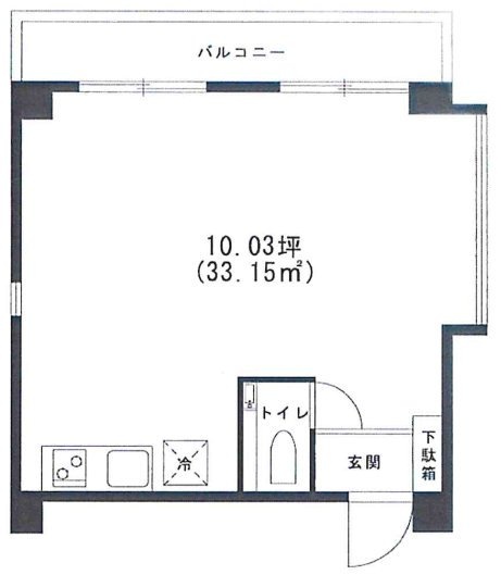 マキビルA 間取り図