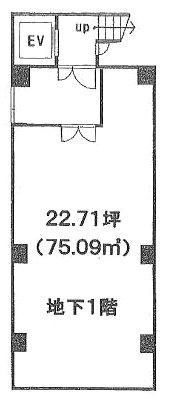 マミーワールドビルB1F 間取り図