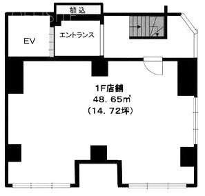 パークヒル6ビル1F 間取り図