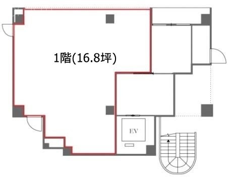 AURA麻布台1F 間取り図