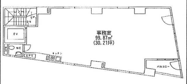 イデアル町田ビル3F 間取り図