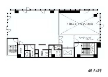 大門KSビル2F 間取り図