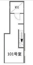 Melodia原宿ビル101 間取り図
