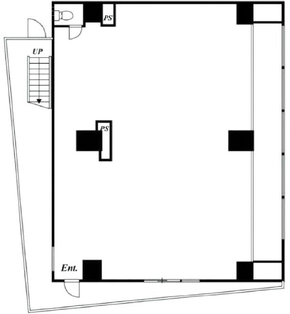 アザレア横浜1F 間取り図