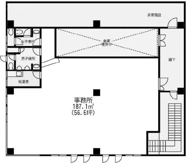 高洲ビル3F 間取り図