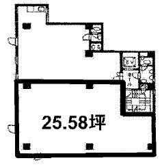 千和ビル6F 間取り図