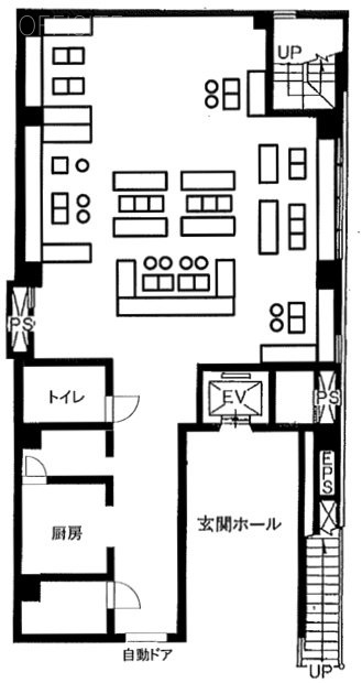 高木11ビル101 間取り図