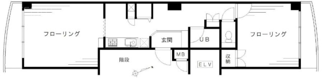 渋谷TFビル2F 間取り図