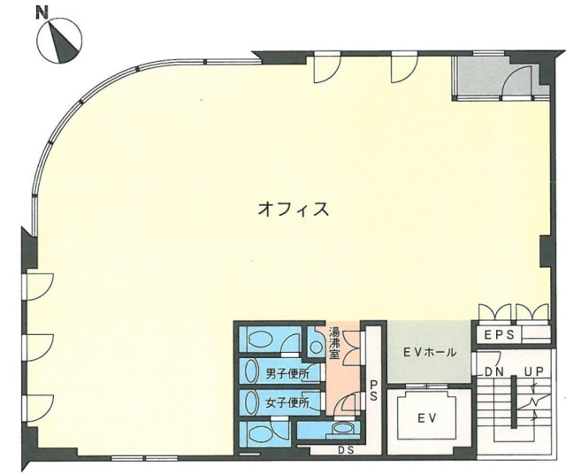 インテックス五反田2F 間取り図