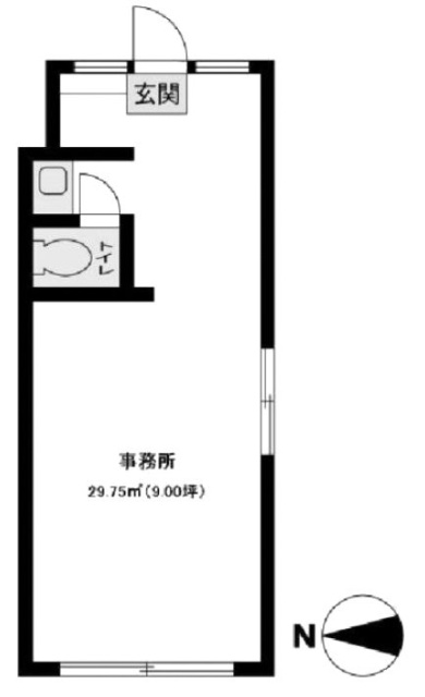麹町三丁目ハウス201 間取り図