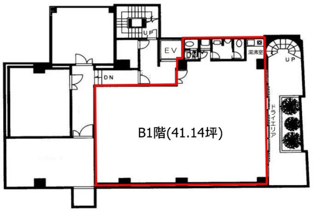 大塚ビルB1F 間取り図