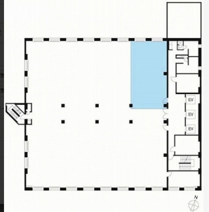 NMF横浜西口ビルE 間取り図