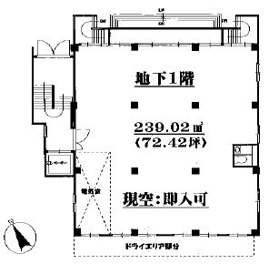 セレス21ビルB1F 間取り図