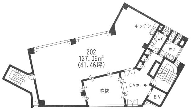 本郷MKビル202 間取り図