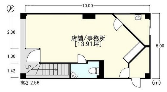 アシスト九段ビル1F 間取り図