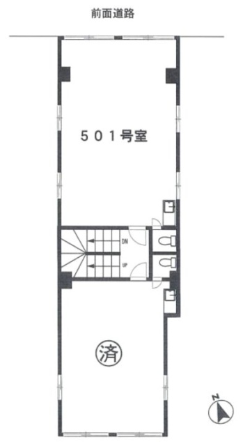 神田司町ビル501 間取り図