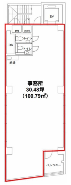 藤和宮益坂ビル3F 間取り図