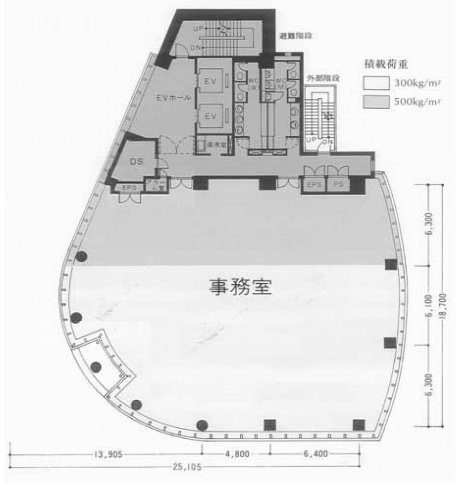 青山安田ビル10F 間取り図