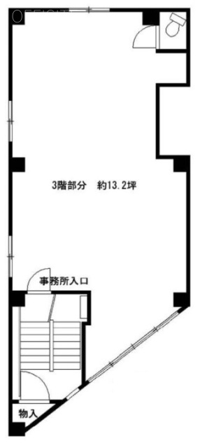 山口ビル3F 間取り図