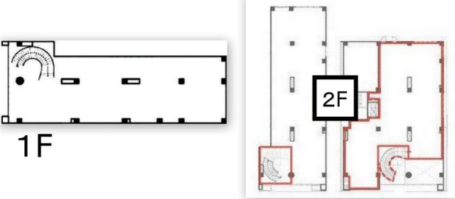 クオーレプロバンス篠崎1F～2F 間取り図