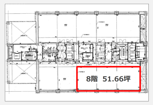 SK柏ビル8F 間取り図