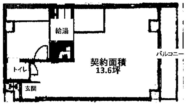 六本木三丁目ビル6F 間取り図