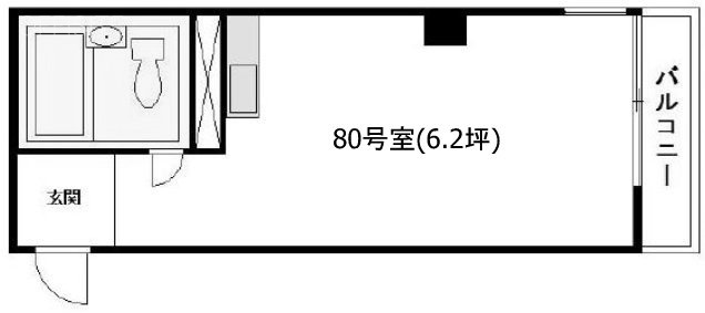 サーラ南青山ビル805 間取り図