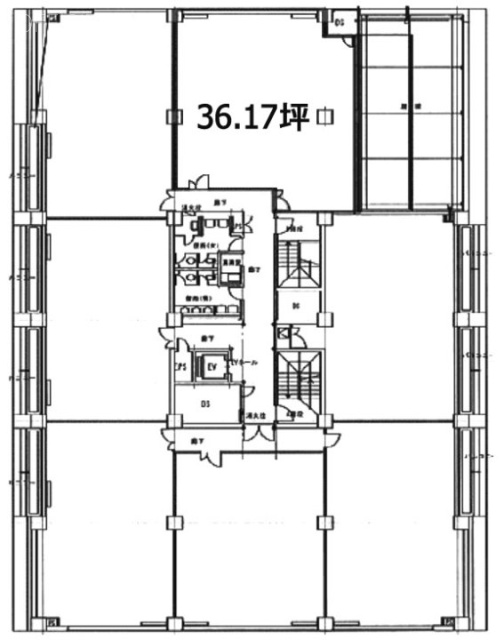 住友生命立川ビル4F 間取り図