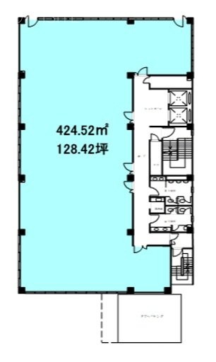 新越谷第一生命ビル2F 間取り図