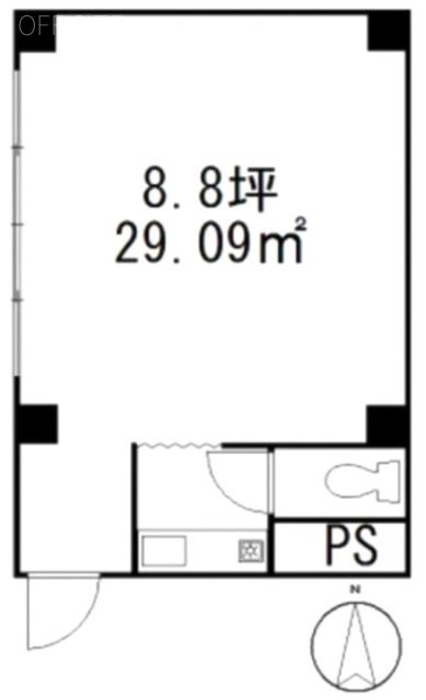 きすなビルB 間取り図