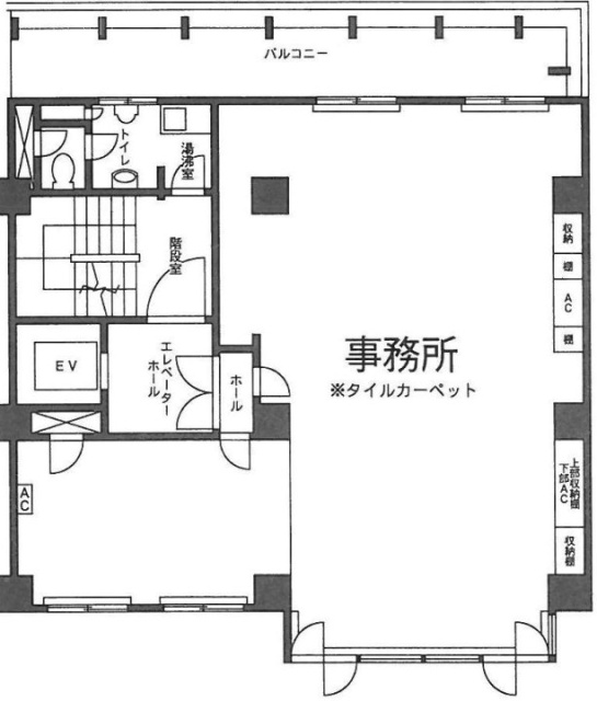 宮島ビル3F 間取り図