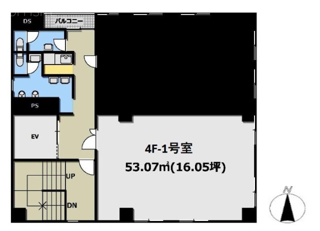 大田丸ヱ農産ビル1 間取り図