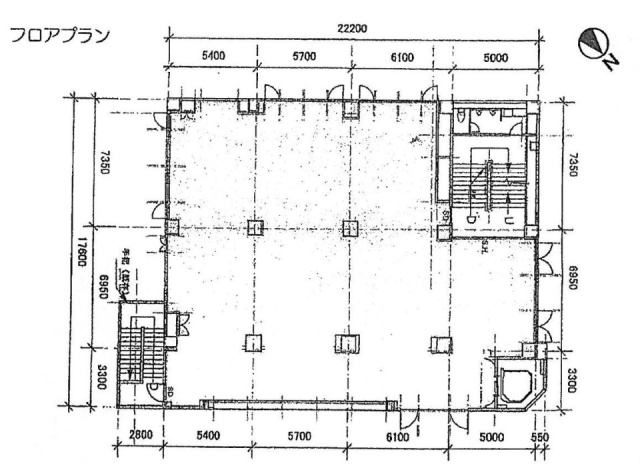 ガレリア町田ビル6F 間取り図