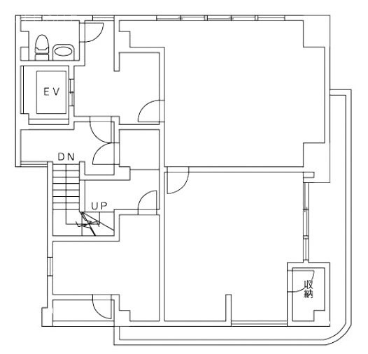 両国鈴木ビル4F 間取り図