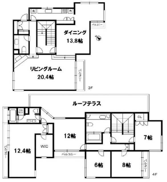 マスターズ赤坂ビル301 間取り図