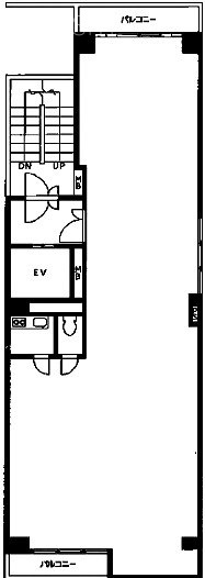 中村橋駅前青木ビル3F 間取り図