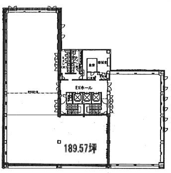 初台光山ビル2F 間取り図