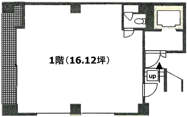 日和ビル1F 間取り図