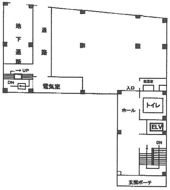 見真ビル1F 間取り図