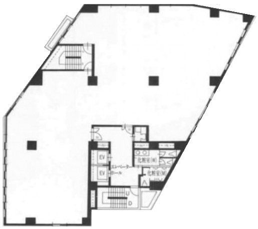 AD高田馬場ビル2F 間取り図