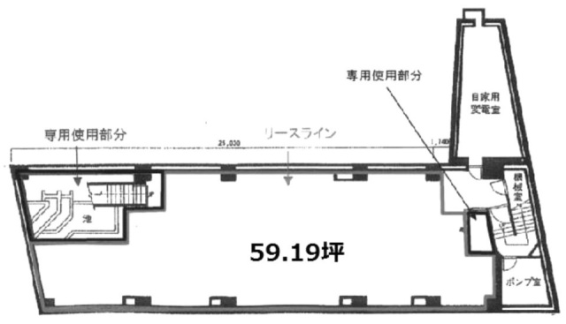 ダイネス壱番館渋谷B2F 間取り図