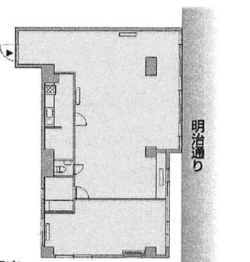 オリンピアアネックスビル305 間取り図