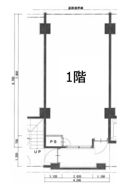 神田駅北口合同ビル1F 間取り図
